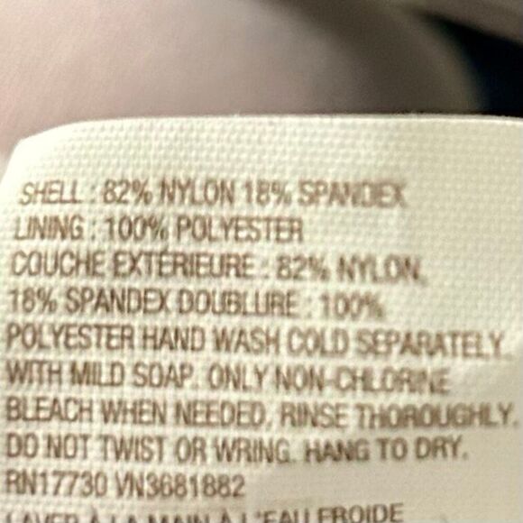 Liz Lange Maternity Tankini Women's Medium Water Color Stripe Halter Swimsuit - Picture 11 of 11